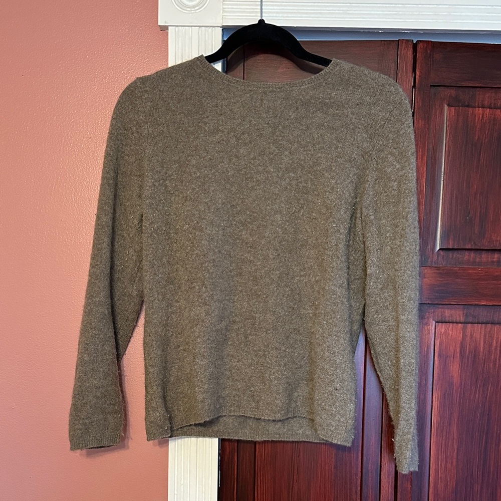 Charter Club Cashmere Tan Sweater